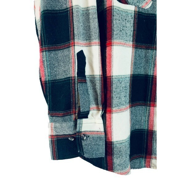 Northwest Territory Plaid Collared Long Sleeve Button Down Shirt Black Size XL - Picture 4 of 8